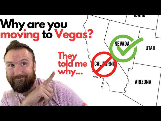 4 Reasons Californians are Moving to Las Vegas