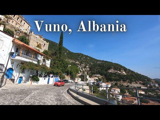 Driving Through Vuno, Albania