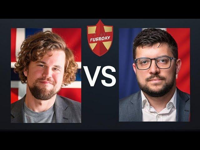 Magnus Carlsen vs Maxime Vachier-Lagrave | Titled Tuesday Late | ChessCom