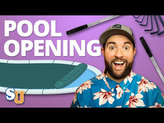 How To OPEN An INGROUND POOL