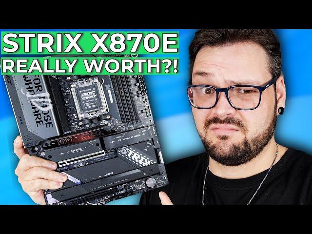 Are X870 Motherboards REALLY Worth It?! | ASUS ROG Strix X870E-E Gaming WiFi Review