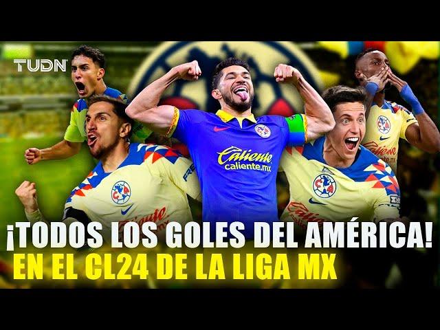 ¡QUIEREN BICAMPEONATO!  Todos los GOLES de América en el CL2024 | TUDN