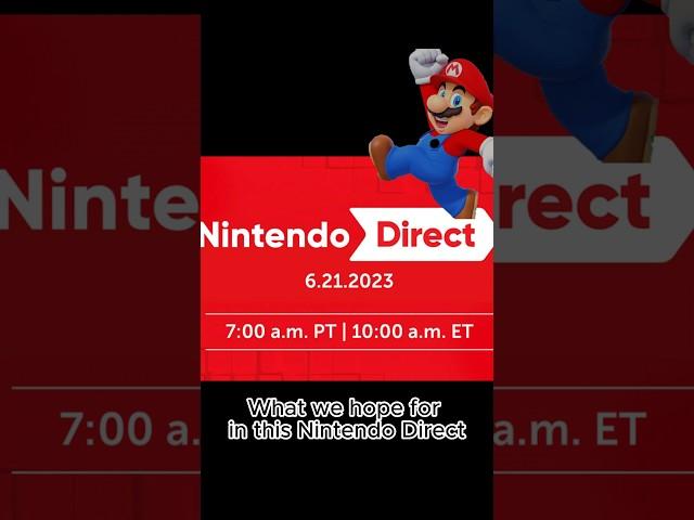 Nintendo Direct June 2023 Game Rumors