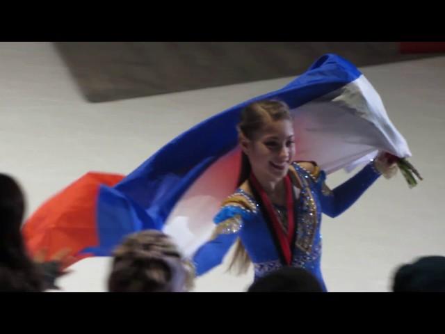 GPF 2018 Jr. Ladies Victory Ceremony (fancam)