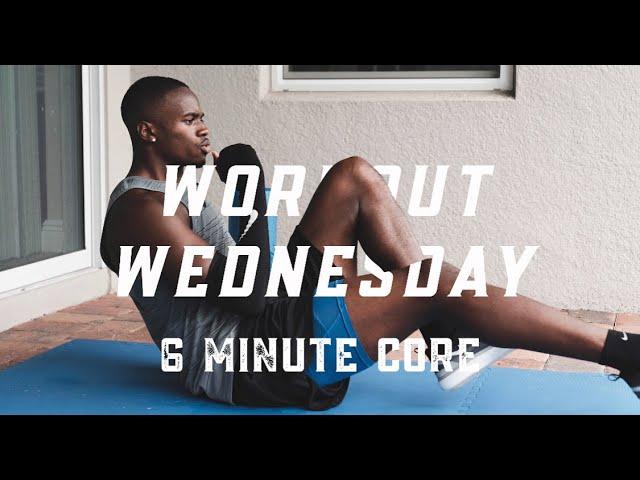 6ix Minute Core for Runners at Home || Workout Wednesday || KingsleyTV