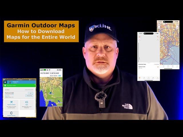 How to Download Garmin Outdoor Maps for the Entire World