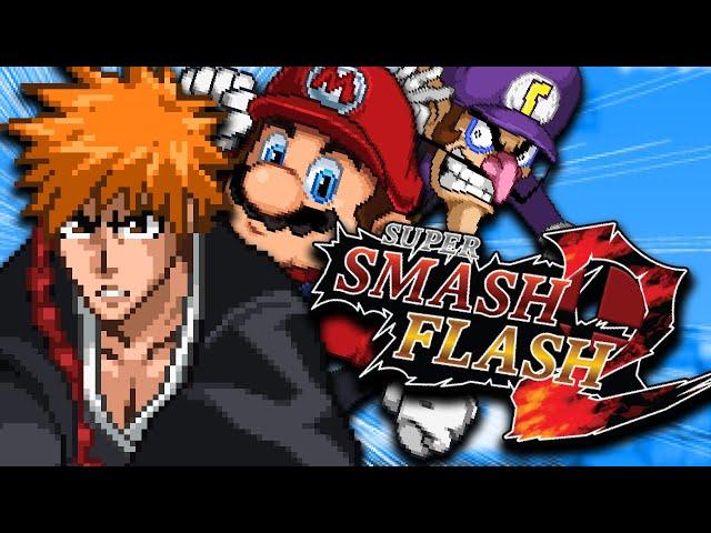 SMASH BROS BUT WITH ANIME CHARACTERS - Super Smash Flash 2