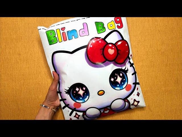 Blind Bag paper  Hello Kitty  ASMR / satisfying opening blind bag / Sanrio theme