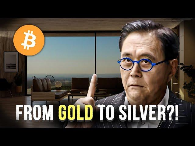 Robert Kiyosaki is SWITCHING to BITCOIN from Gold and Silver! HERE'S WHY...
