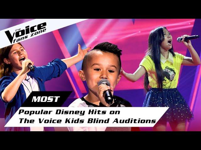 Most Iconic DISNEY Song Covers on The Voice Kids Worldwide | The Voice Kids Blind Auditions