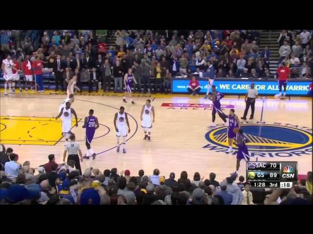 Klay Thompson 37pt 3rd Quarter CSN Bay Area feed 1-23-15