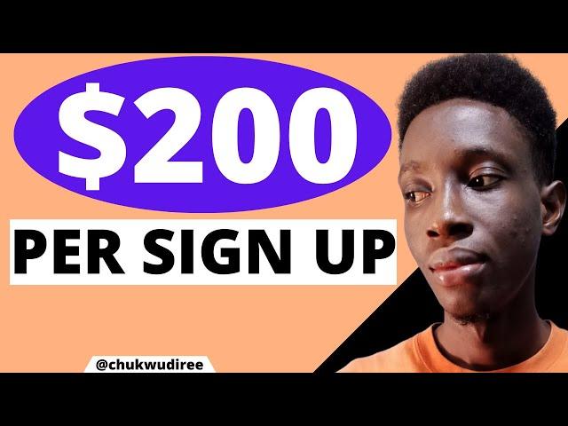 How To Make 200$ PER SIGNUP With This Affiliate Program