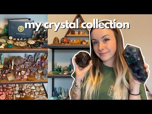 my crystal collection tour + my favorite shops!