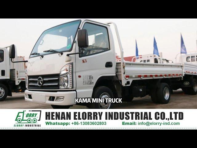 KAMA 1-3T Van Cargo Chinese Lhd Mini Truck 6 Wheeler 4*2 Cargo Truck For Sale