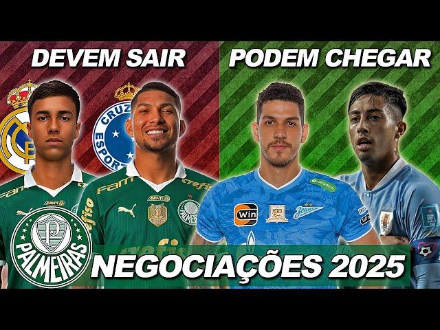 NEGOCIAÇÕES DO PALMEIRAS PARA A TEMPORADA 2025 | MERCADO DA BOLA