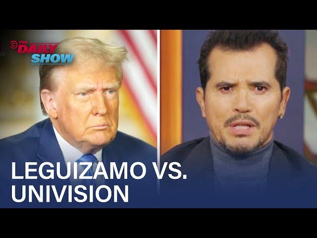 John Leguizamo Rips Univision's "Caca" Trump Interview | The Daily Show