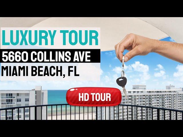 5660 Collins Ave Miami Beach- Waterfront Condo for Sale- Millionaire's Row High Floor! (HD TOUR!)