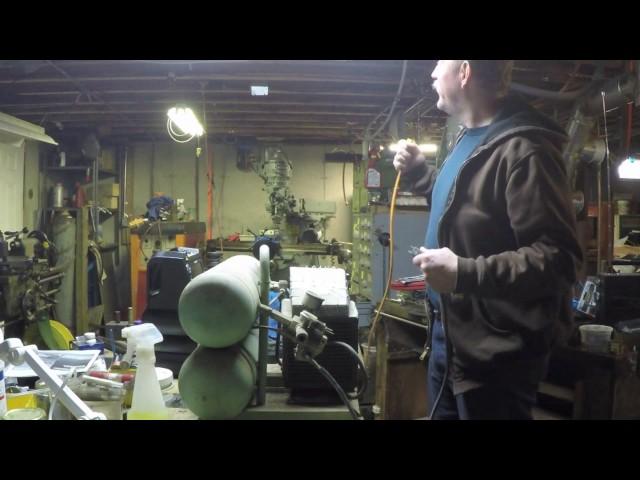 Hitachi EC12 compressor repair Part 1