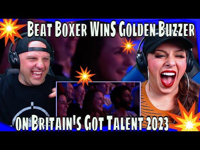 First Time Seeing Beat Boxer Win the Golden Buzzer on Britain's Got Talent 2023!