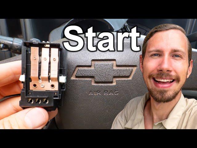 Chevy Truck Starter Switch BAD? Truck Won't Start? WATCH!