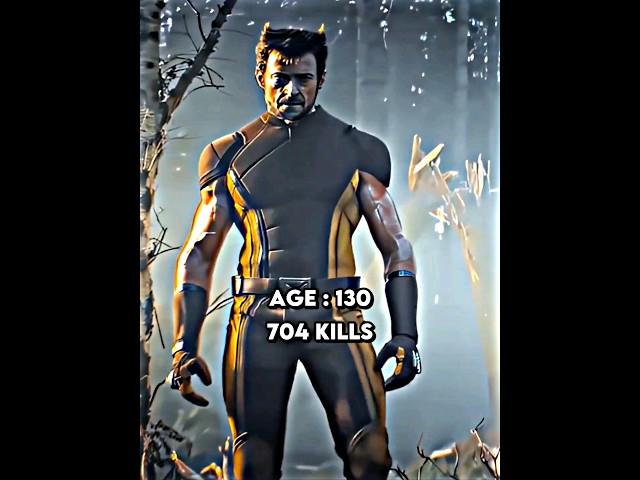 Wolverine Variants Kill Counts (Movies and Comics)