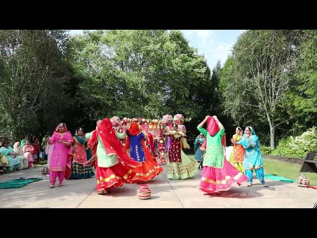 Gidhe Deeyan Shoukeenana (Mukilteo) | Giddha Performance | Mela Melna Da 2024 | Seattle, WA USA