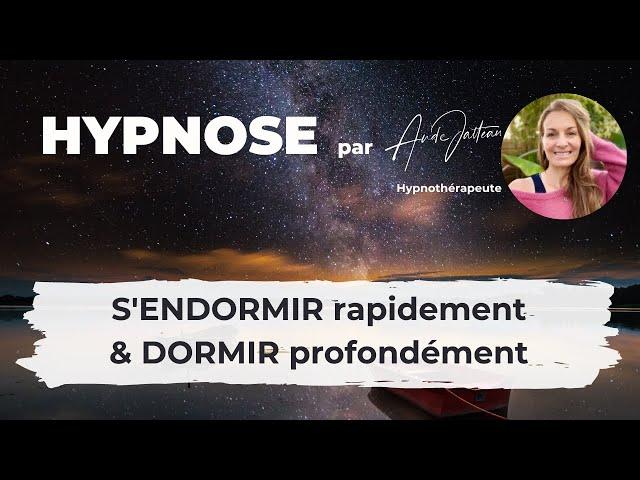 HYPNOSE : S'ENDORMIR rapidement & DORMIR profondément (en 20 min)