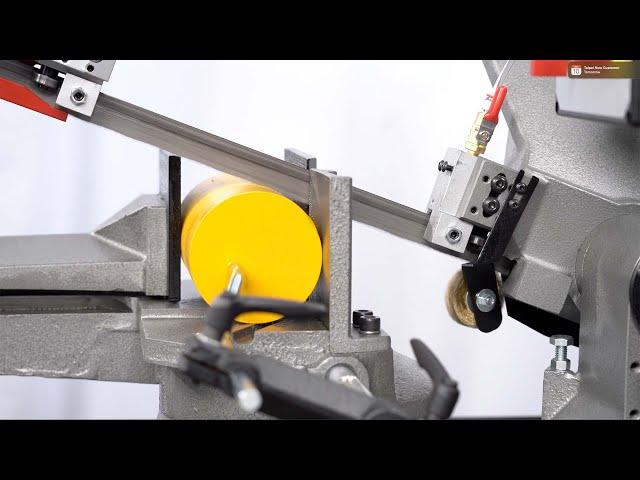 #machining #workshop WorkShop Band Saw Intro Video RongFu RF-270 Horizontal Band Saw