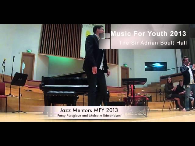 Music for Youth Jazz Mentors 2013