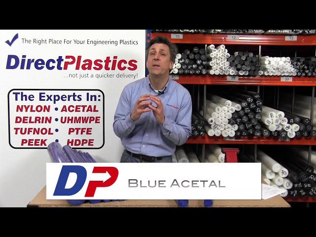 Direct Plastics - Blue Acetal