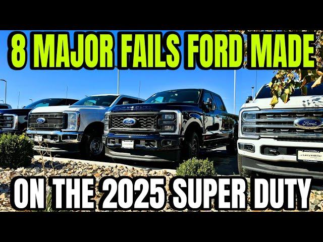 2025 Ford F350 Super Duty: These 8 Changes Were A Major FAIL!