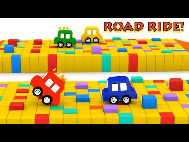 ROAD RIDE! - Cartoon Cars - Cartoons for Kids!