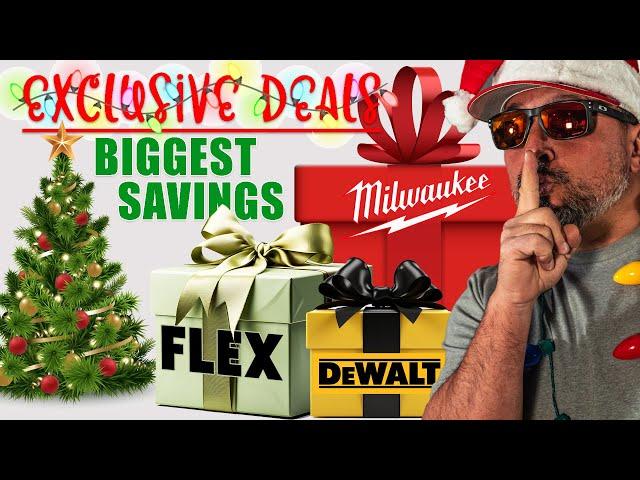 Black Friday DeWALT, Flex, & Milwaukee Tool Deals NOBODY Else HAS!