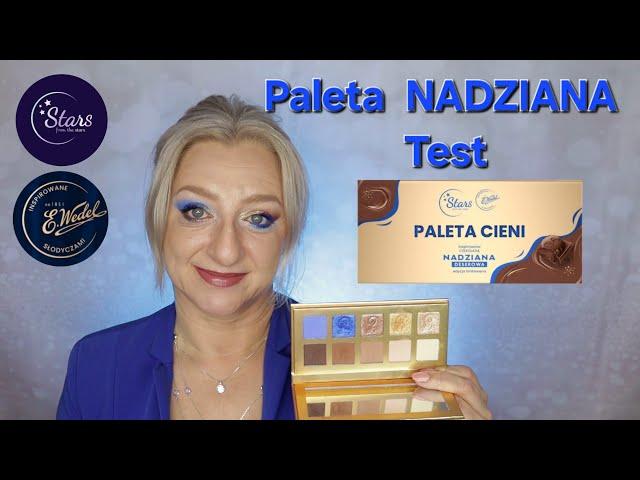 Paleta Nadziana DeserowaDwa MakijażeTest  #starsfromthestars i #wedel