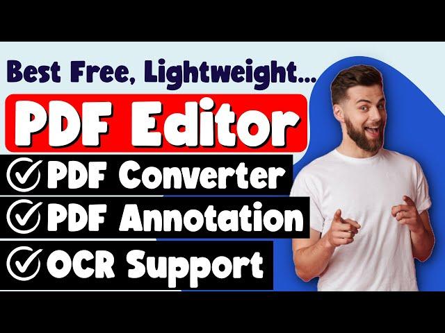 Best Free PDF Editor With OCR For Windows : SwifDoo PDF Pro Alternative to Adobe Acrobat Pro DC 2025