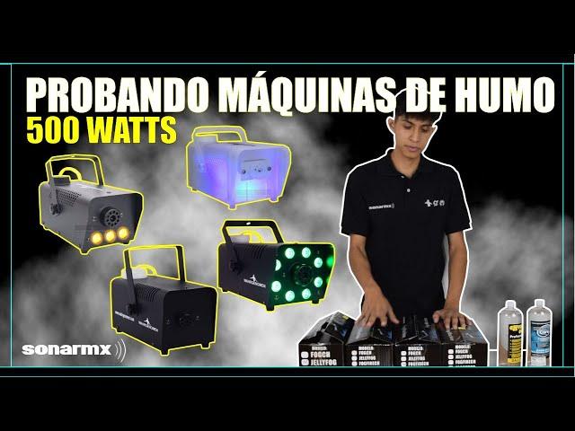 Tipos de Maquinas de humo 500w Video de Funcionamiento/ Marca Wahrgenomen