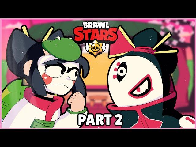 KENJI AND KAZE VS SHUKUTEKI TARA [PART 2] - Brawl stars animation
