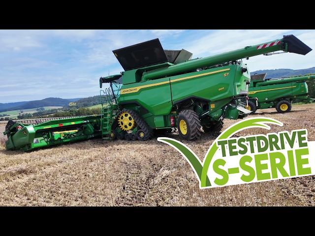  Testdrive mit neuer S-Serie von John Deere!!