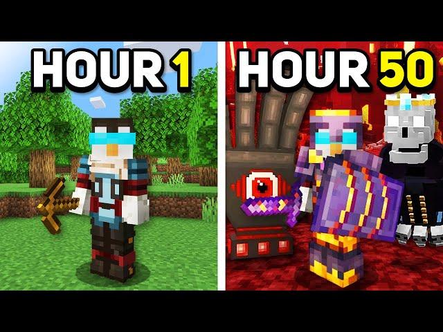 I Survived 50 Hours in Better Minecraft 1.20.1!