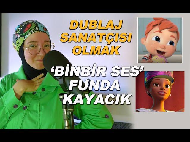 Funda Kayacık - Opera mezunu dublaj sanatçısı