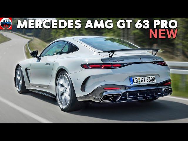 All New MERCEDES AMG GT 63 PRO 2025 - FIRST LOOK & Exhaust SOUND, exterior & interior