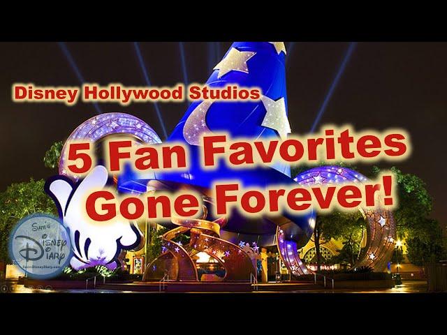 Walt Disney World | Hollywood Studios | 5 Favorites Gone Forever | Backlot Tour | Animation Building