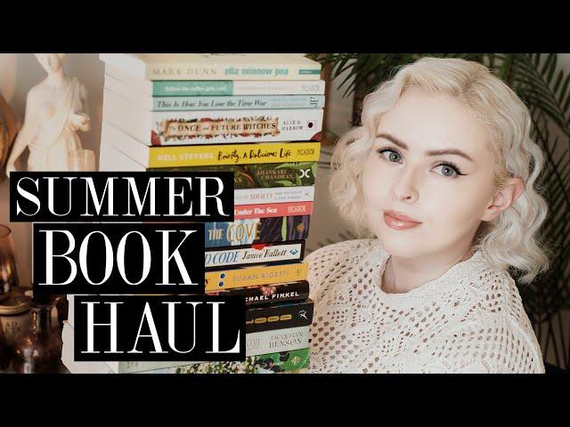 Summer Book Haul  + An Exciting Unboxing (AD) ️ | The Book Castle | 2024