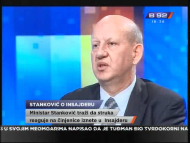 "Stankovic o Insajderu"