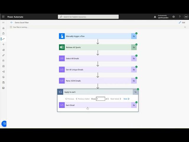 Power Automate - How To Filter Excel Rows Using Unique Column Names & Send Email?