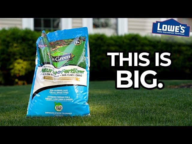 This $25 Bag of Lowe’s Fertilizer is THE END of Milorganite