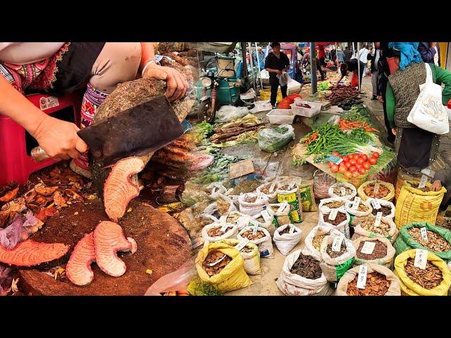 Yunnan’s Food & Herb Street in Mengzi, China【Alin Food Walk】