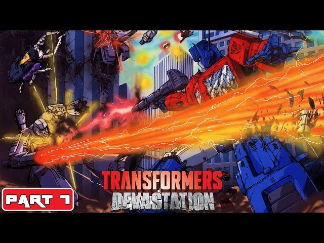 SoundWave - Transformers Devastation (PC) Gameplay Walkthrough - NO Commentary - PART 7