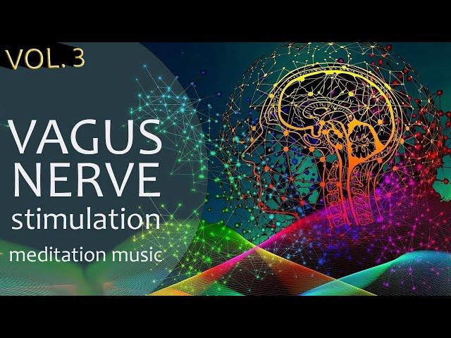 VAGUS NERVE STIMULATION Music ️ Vagal Music Meditation  calm down relax de-stress