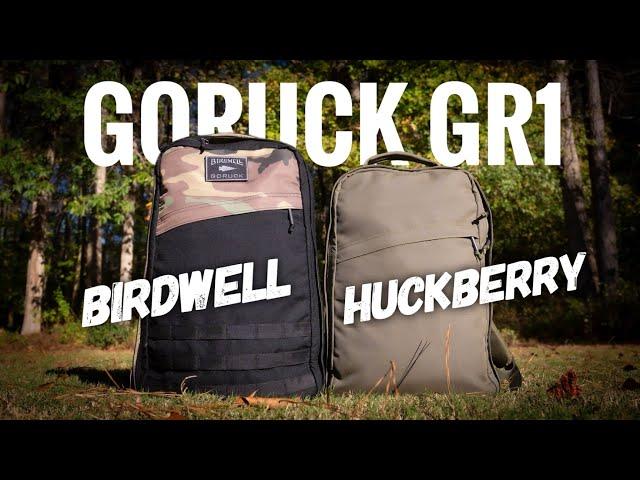 NEW GORUCK GR1s with HUCKBERRY & BIRDWELL // What's NEW??